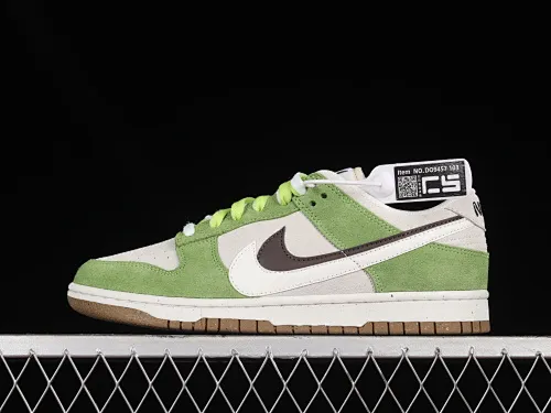 All categories Nk SB Dunk series Nk SB Dunk Low low-top sneakers Nk SB Dunk Low "85" avocado green double hook SB low-top sports and leisure sneakers DO9457-103